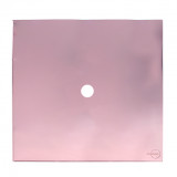 Placa furo 4x4 - Novara Glass Ouro Rose 